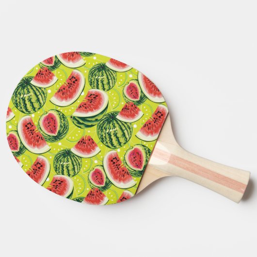 Raquette De Ping Pong Motif de pastèque (Côté)