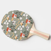 Raquette De Ping Pong Motif de scène de ferme mignonne (Côté)