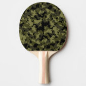 Raquette De Ping Pong Motif de style militaire camouflage (Devant)
