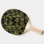 Raquette De Ping Pong Motif de style militaire camouflage (Côté)