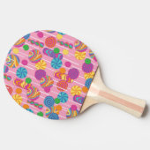 Raquette De Ping Pong Motif de sucrerie de lucettes (Côté)