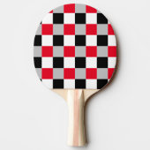 Raquette De Ping Pong Motif de tableau de contrôle modifiable (Dos)