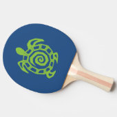 Raquette De Ping Pong Motif de tortue verte (Côté)