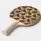 Raquette De Ping Pong Motif de tranches de pastèque (Devant Angle)