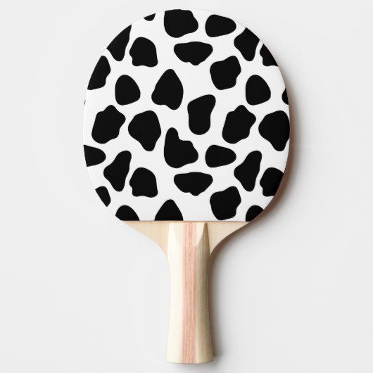 Raquette De Ping Pong Motif de vache (Devant)