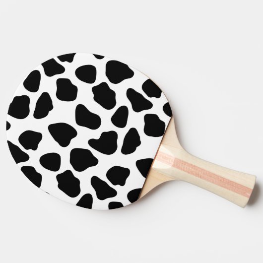 Raquette De Ping Pong Motif de vache (Côté)