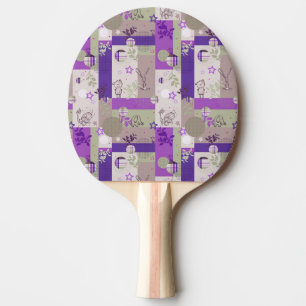 Raquette De Ping Pong Motif d'édredon de bébé