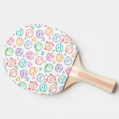 Raquette De Ping Pong motif des sourires (Côté)