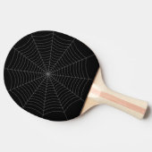 Raquette De Ping Pong Motif d'Halloween gris noir (Côté)