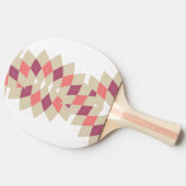 Raquette De Ping Pong Motif Diamond Swirl (Côté)