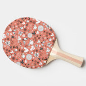 Raquette De Ping Pong Motif d'inséparables (Côté)