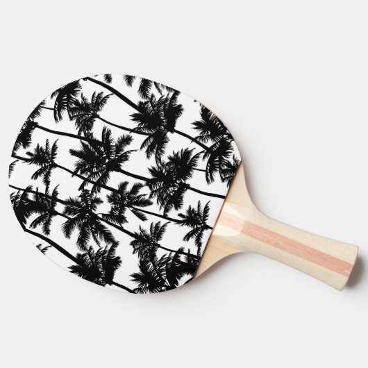 Raquette De Ping Pong Motif d'ombre Palm Tree (Côté)