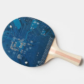 Raquette De Ping Pong motif d'ordinateur de carte de circuits électroniq (Côté)