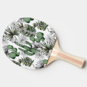 Raquette De Ping Pong Motif du désert de Cactus (Côté)