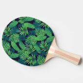 Raquette De Ping Pong Motif Feuille tropical (Côté)
