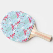 Raquette De Ping Pong Motif Flamingo (Côté)