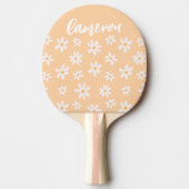 Raquette De Ping Pong Motif Fleur Cute Daisy (Devant)