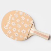 Raquette De Ping Pong Motif Fleur Cute Daisy (Côté)