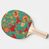 Raquette De Ping Pong Motif floral 2 (Côté)