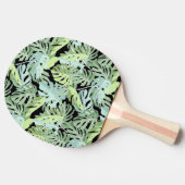 Raquette De Ping Pong Motif floral de jungle (Côté)