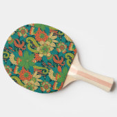 Raquette De Ping Pong Motif floral d'été (Côté)