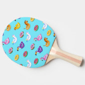 Raquette De Ping Pong Motif flottant de la piscine d'été (Côté)