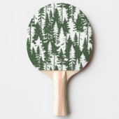 Raquette De Ping Pong Motif forestier (Devant)
