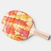 Raquette De Ping Pong Motif géométrique 1 (Côté)