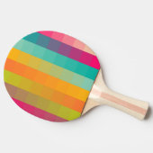 Raquette De Ping Pong Motif géométrique abstrait (Côté)
