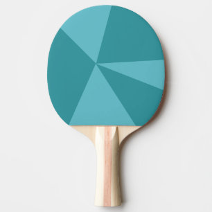 Raquette De Ping Pong Motif géométrique triangles