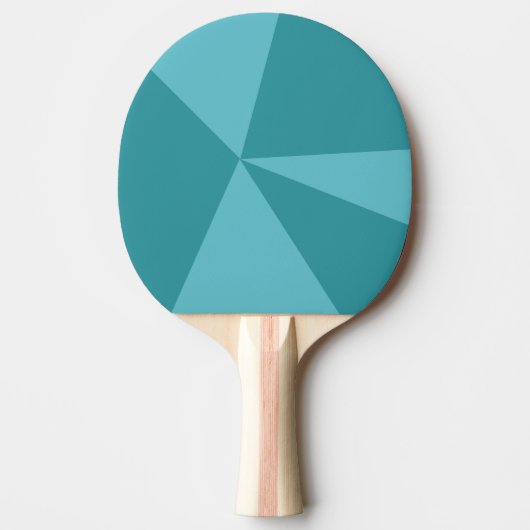 Raquette De Ping Pong Motif géométrique triangles (Devant)
