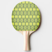 Raquette De Ping Pong Motif jaune et noir (Dos)