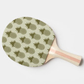 Raquette De Ping Pong Motif kaki d'ananas (Côté)