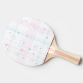 Raquette De Ping Pong Motif mignon avec des chiens (Côté)
