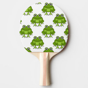 Raquette De Ping Pong Motif mignon de grenouille