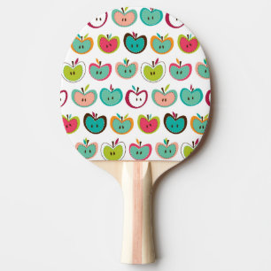 Raquette De Ping Pong Motif mignon de pomme