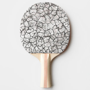 Raquette De Ping Pong Motif numérique marbre fissuré
