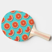 Raquette De Ping Pong Motif orange juteux doux (Côté)