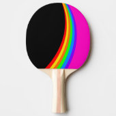 RAQUETTE DE PING PONG MOTIF RAINBOW (Devant)