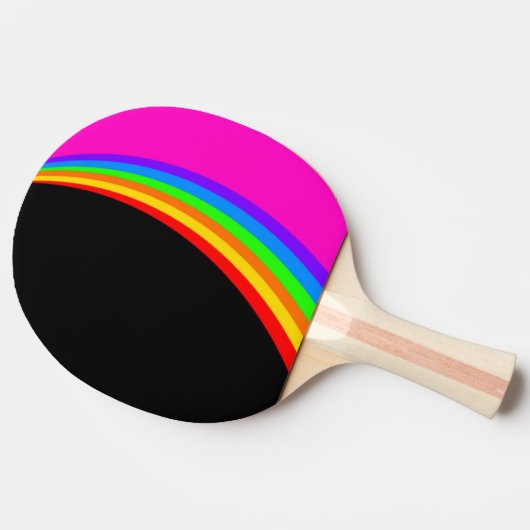 RAQUETTE DE PING PONG MOTIF RAINBOW (Côté)