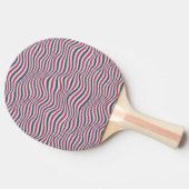 Raquette De Ping Pong Motif rayé 2 (Côté)