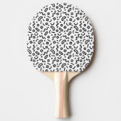 Raquette De Ping Pong Motif Retro Squiggle (Devant)