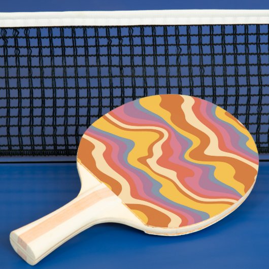 Raquette De Ping Pong Motif rétro super (Insitu)