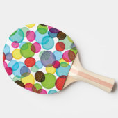 Raquette De Ping Pong Motif rond 2 d'enfants de bulles (Côté)