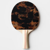 Raquette De Ping Pong Motif sans fil Tortoiseshell, Chic TortoiseShell (Dos)