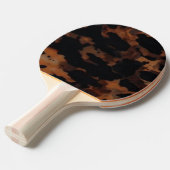 Raquette De Ping Pong Motif sans fil Tortoiseshell, Chic TortoiseShell (Devant Angle)