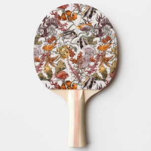 Raquette De Ping Pong Motif Sea Life 2