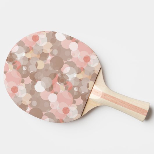 Raquette De Ping Pong Motif simple - cercles (Côté)