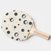 Raquette De Ping Pong Motif timide d'éléphant (Côté)