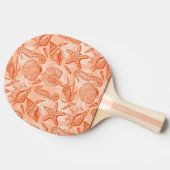 Raquette De Ping Pong Motif tiré par la main de mer (Côté)